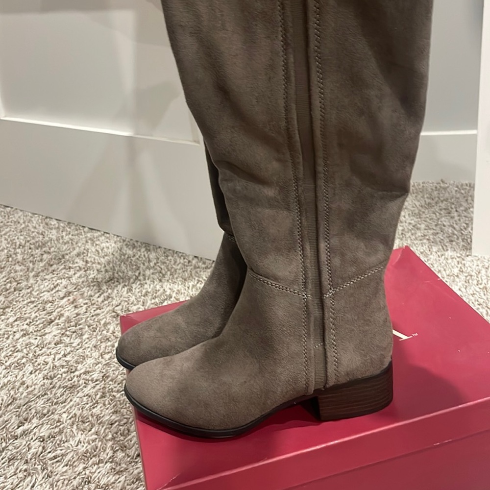 Knee high boots